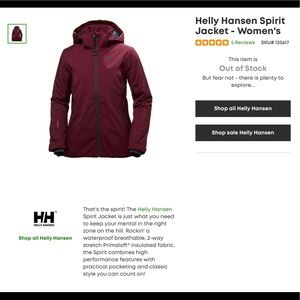 Helly Hansen Spirit Ski Jacket